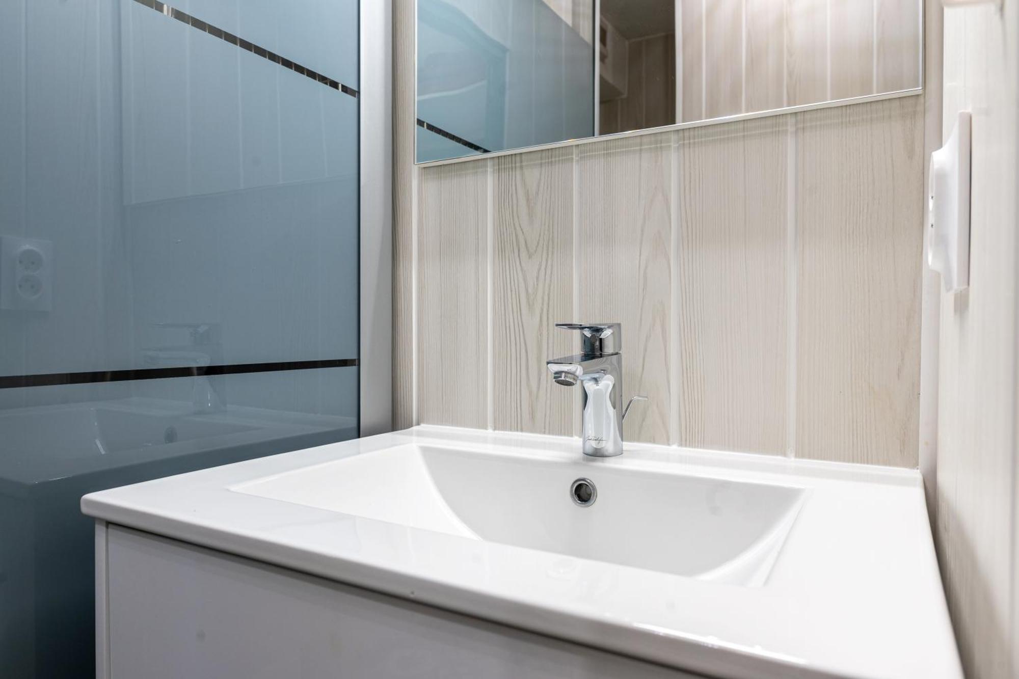 Appartement 6 Personnes Saint-François-Longchamp Extérieur photo